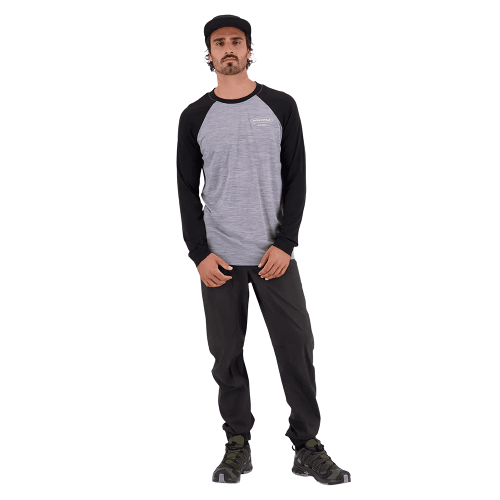 Icon Merino Long Sleeve Grey Heather, view: 3
