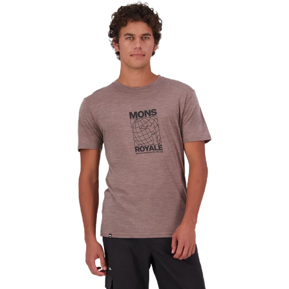 Zephyr Merino Tencel T-Shirt Chestnut, view: 1