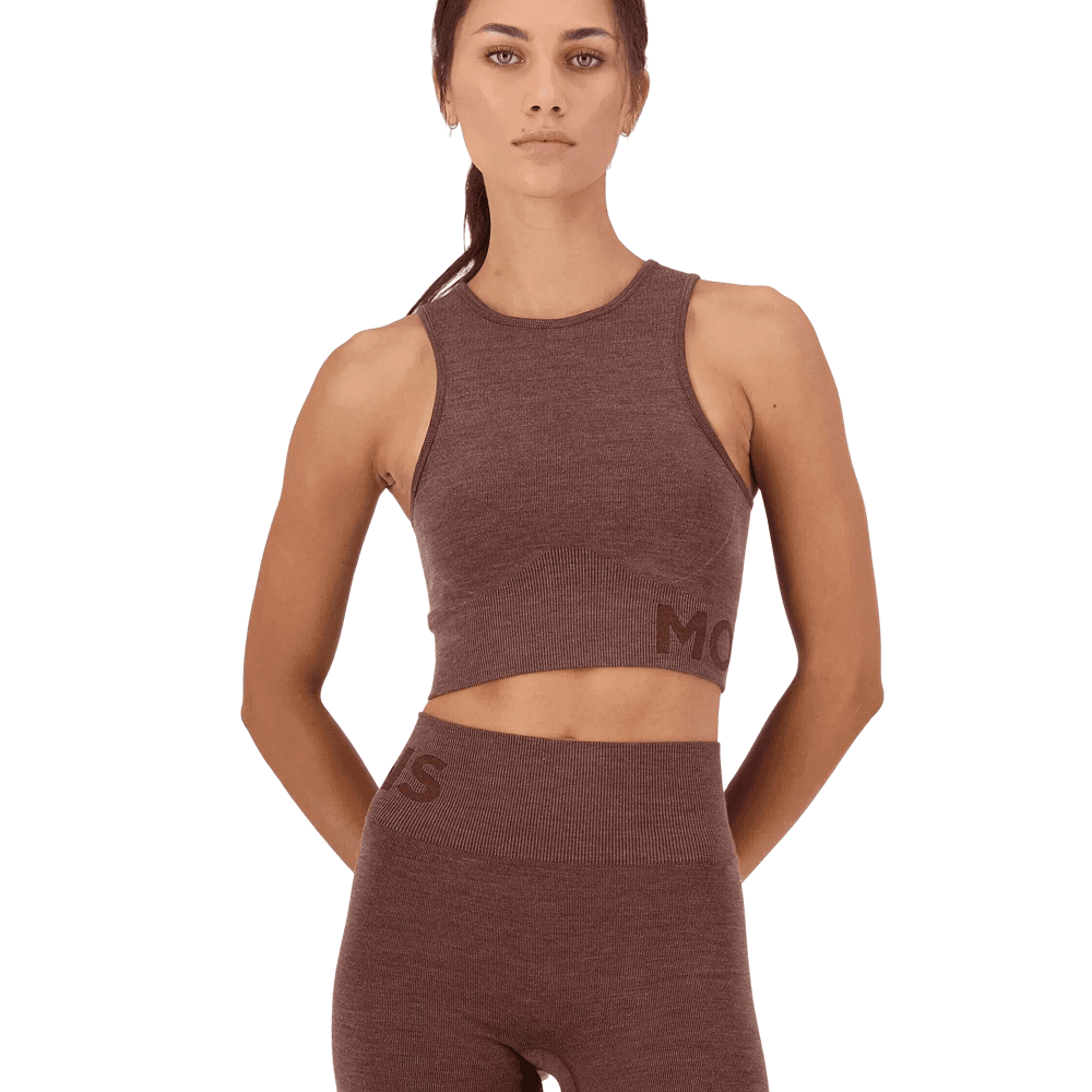 Solace Merino Seamless Tank Forged Iron, view: 1