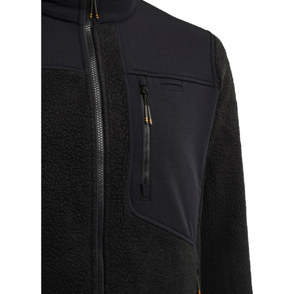 Halifax Sherpa Fleece Jacket Black, view: 3