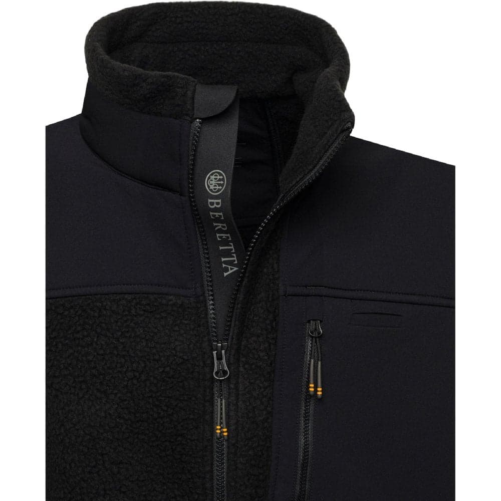 Halifax Sherpa Fleece Jacket Black, view: 2