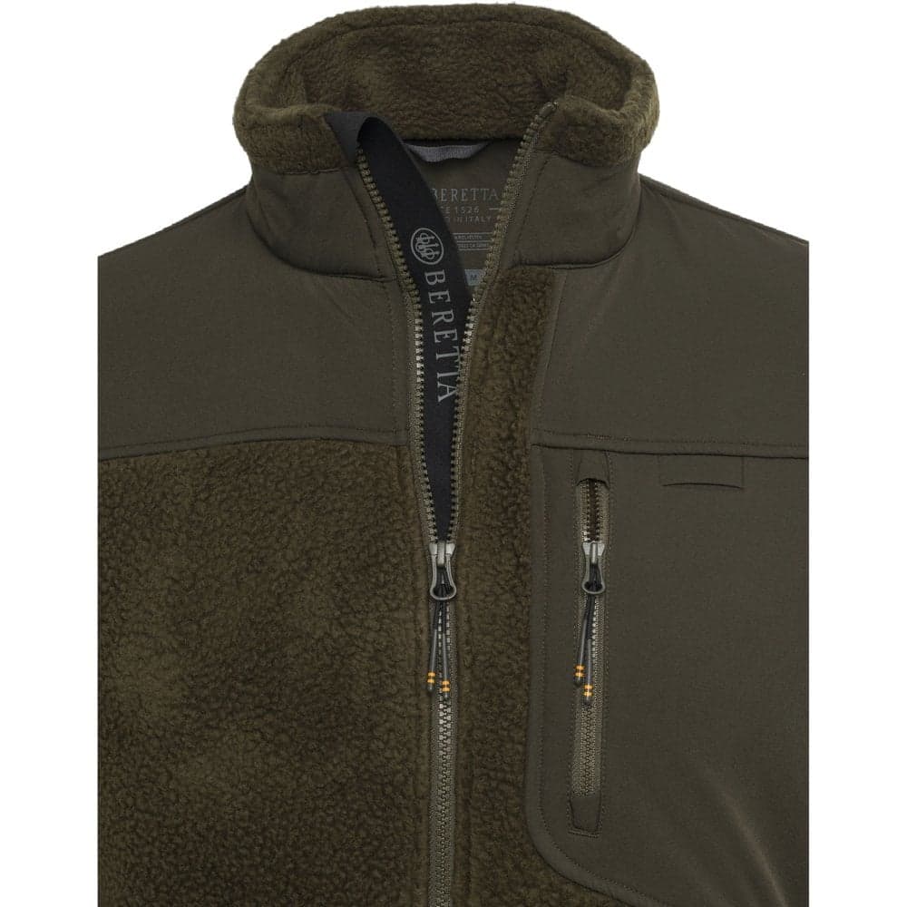 Halifax Sherpa Fleece Jacket Green Moss, view: 2