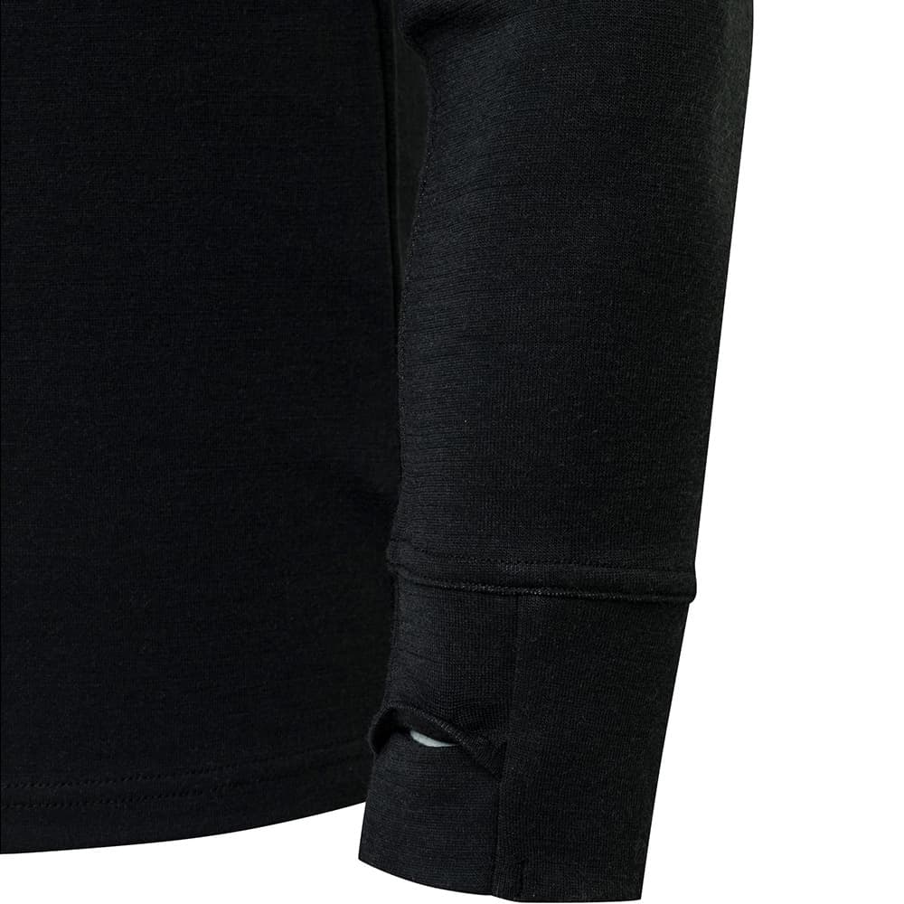 Apollo Merino Hoodie Black, view: 4