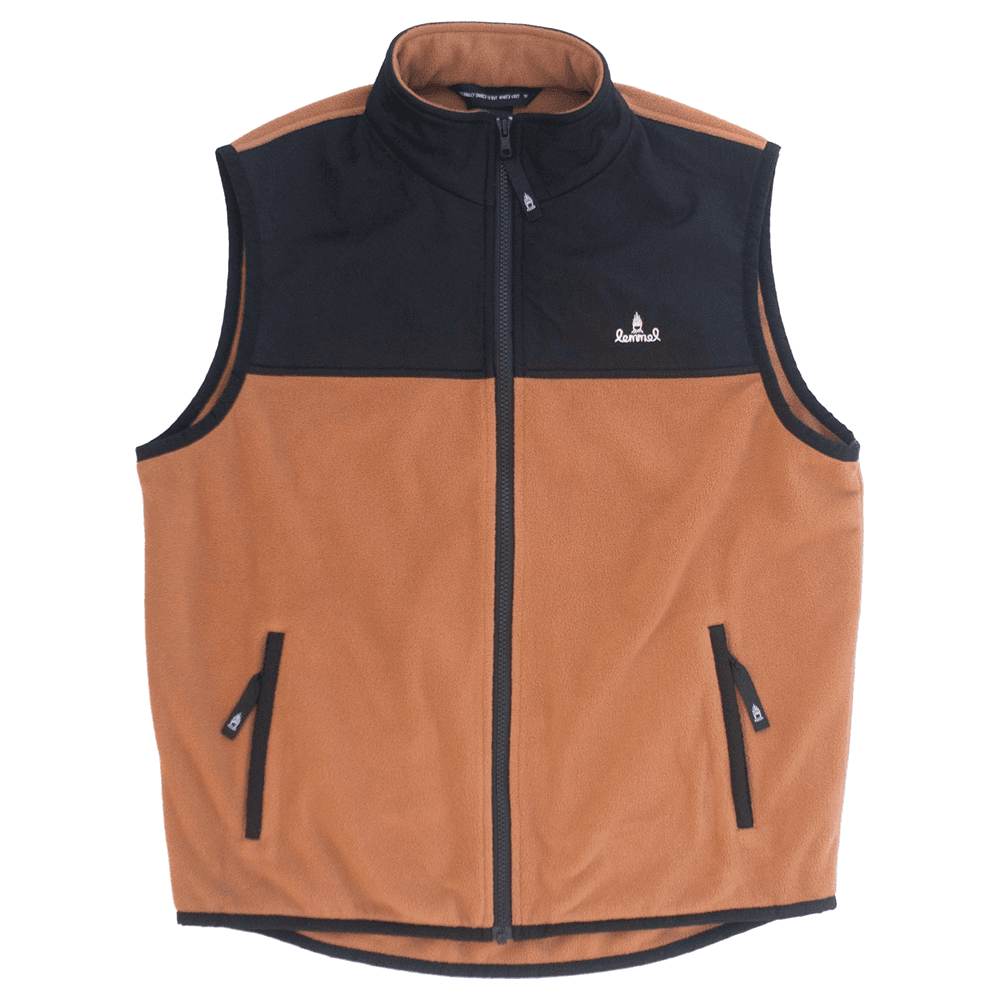 Fleece Vest "Murto" Burnt Orange, view: 0