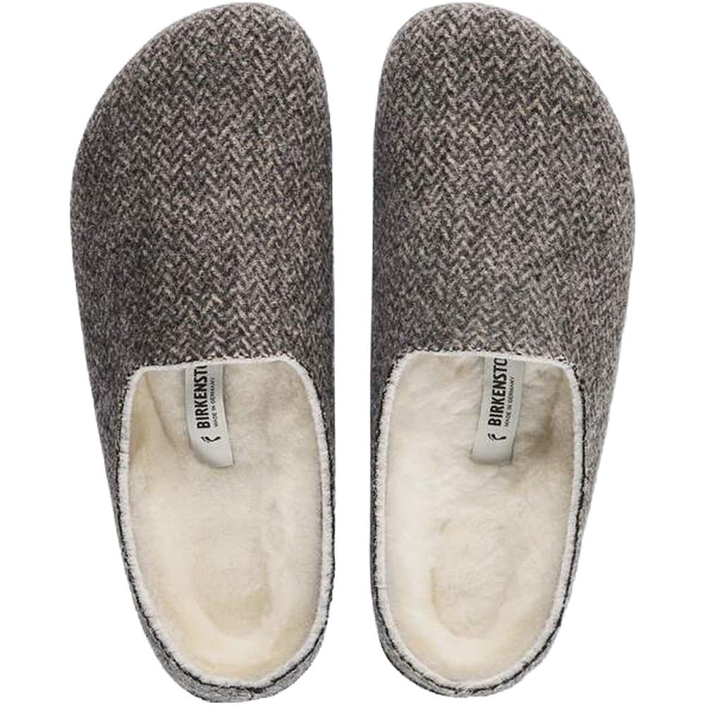 Amsterdam Wrapped Dip Felt Regular Dark Grey Herringbone, view: 1