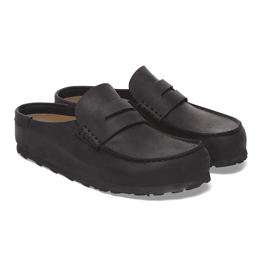 W's Naples Wrapped Oiled Leather Black, view: 1