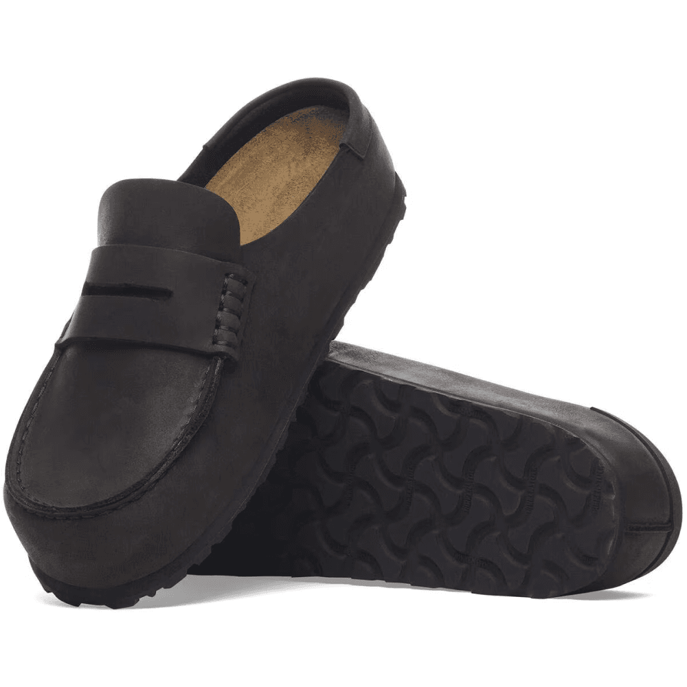 W's Naples Wrapped Oiled Leather Black, view: 4