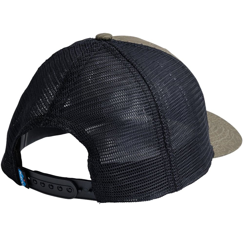 Above Standard Trucker Cap Olive Topo, view: 1