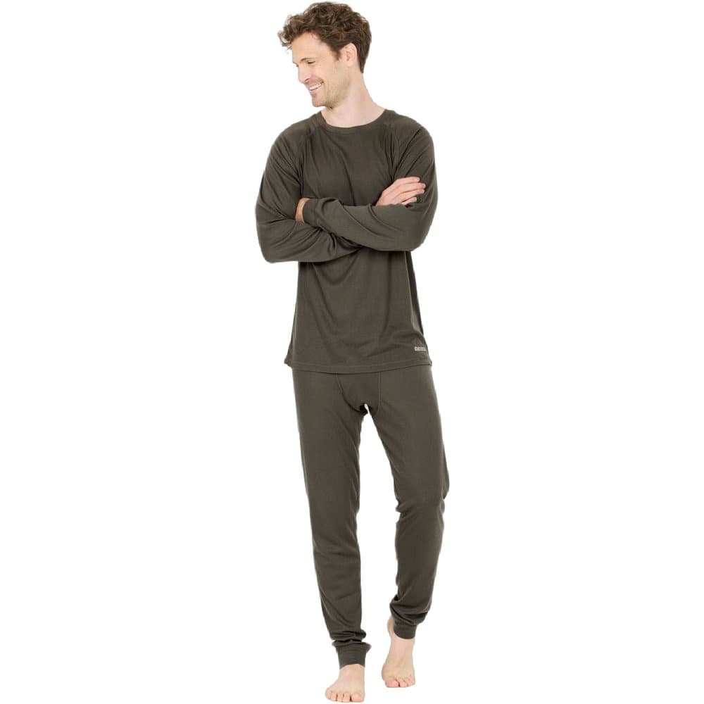 M's Nore Rib Base Layer Set Green, view: 6