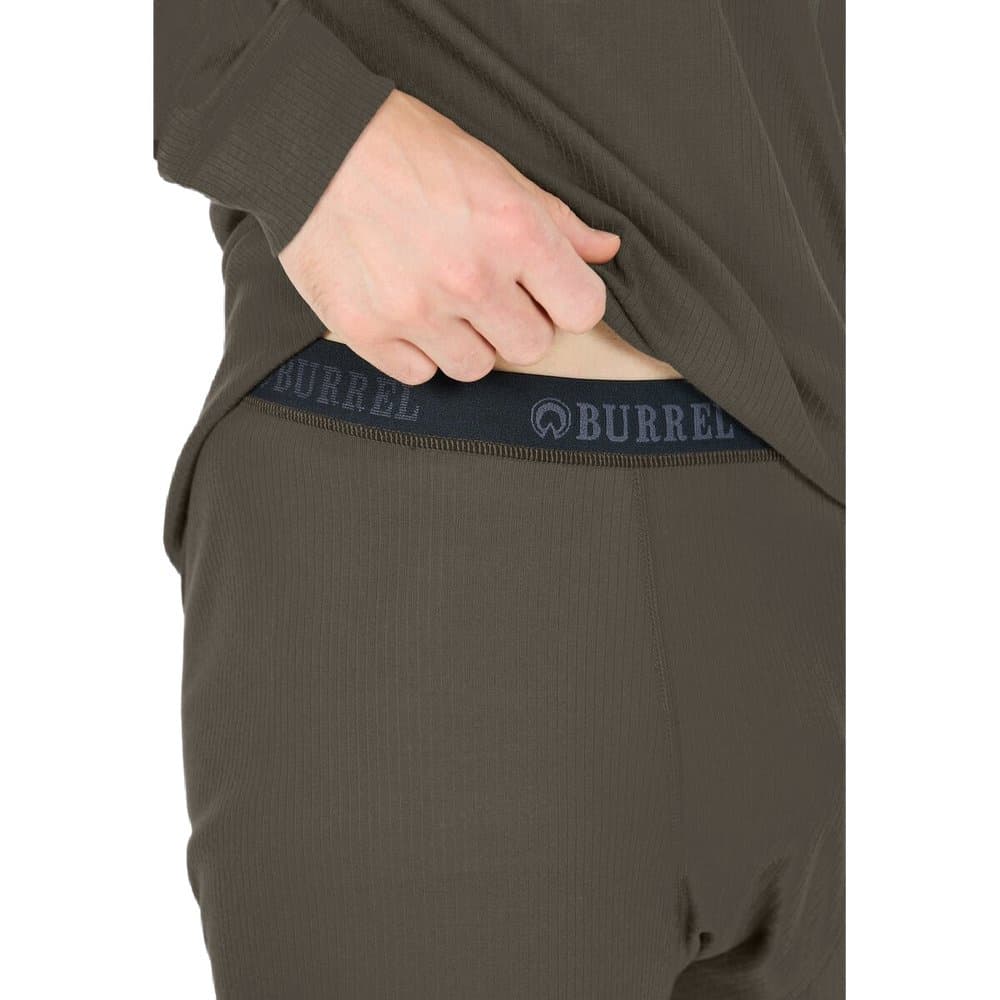M's Nore Rib Base Layer Set Green, view: 8