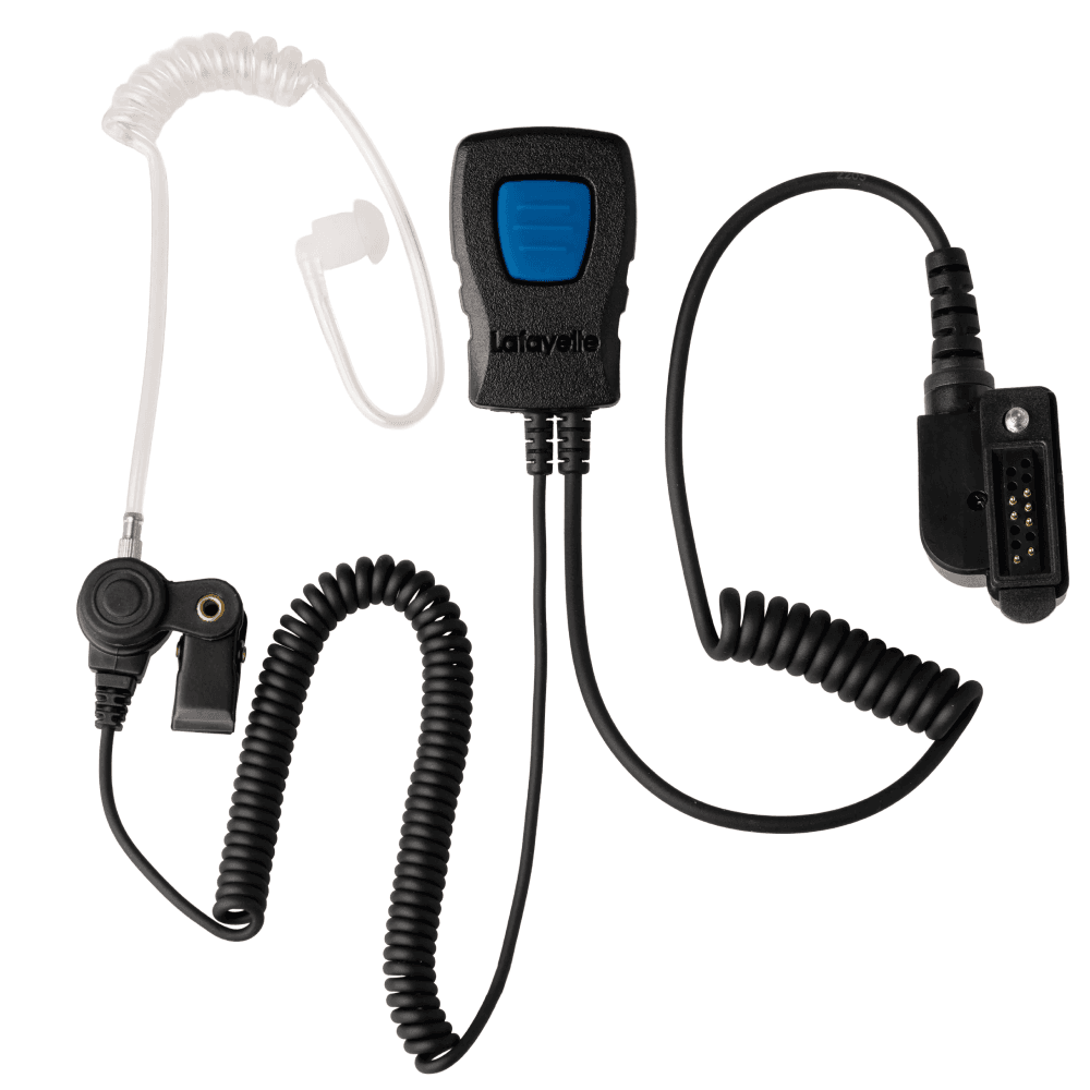 Miniheadset Security Öronmussla Multipin D52 Black, view: 0