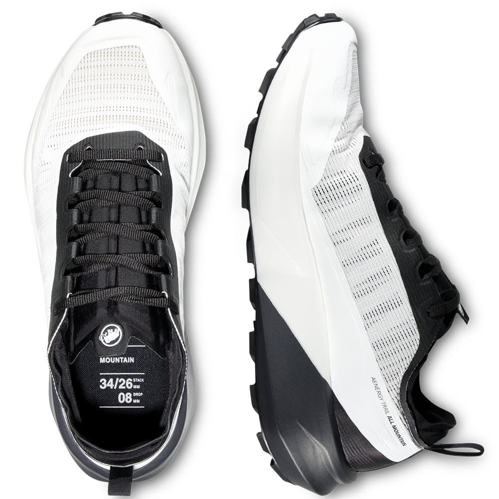 Aenergy Trail All Mountain Low Men White-Black, view: 5