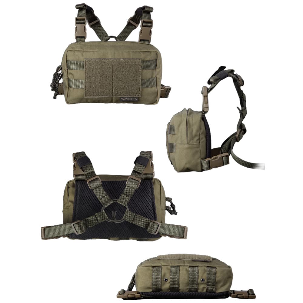 Rintamus Chest Pack Brown, view: 1