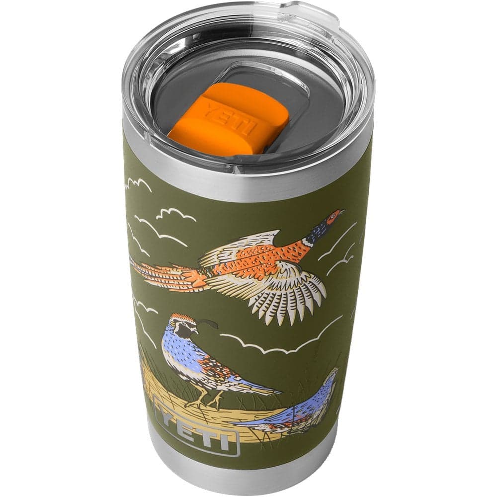 Rambler 20 Oz Tumbler Ms Upland Bird Olive, view: 2