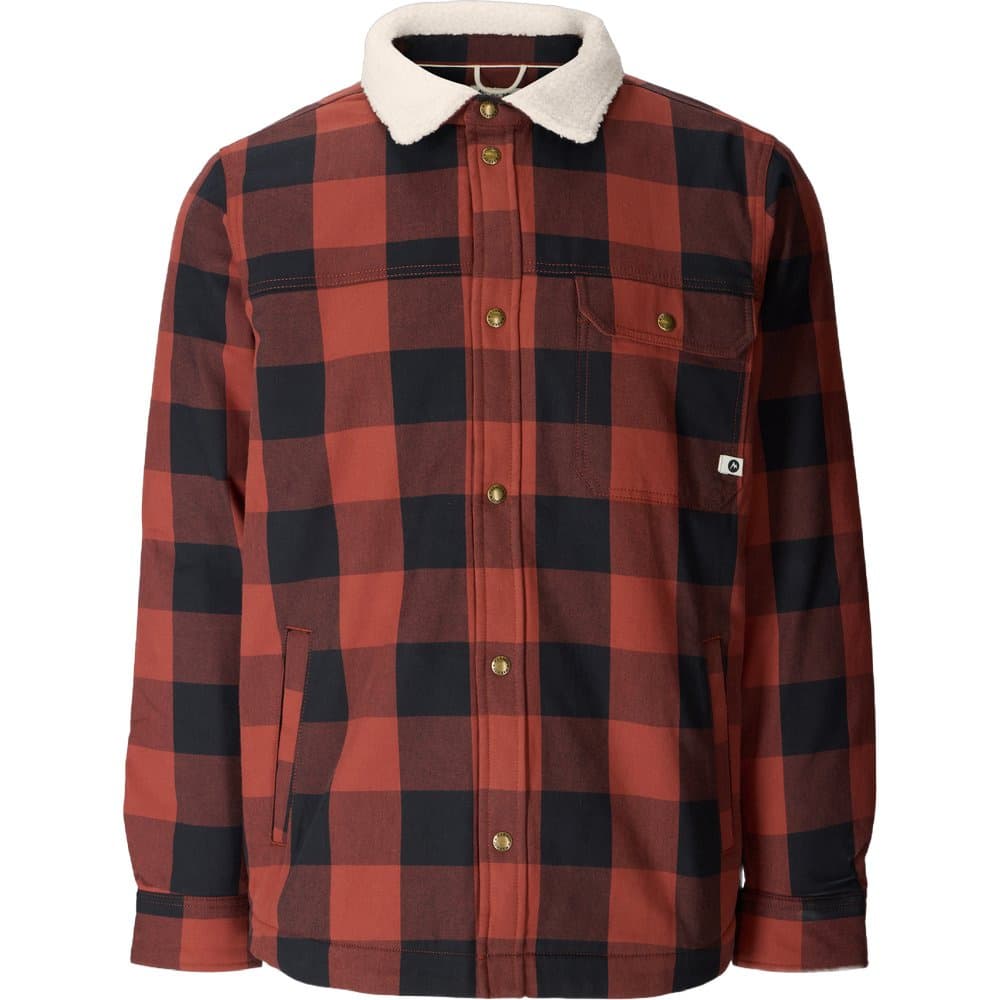 Hidden Peaks Shirt Jacket Pecan Buffalo Plaid, view: 0