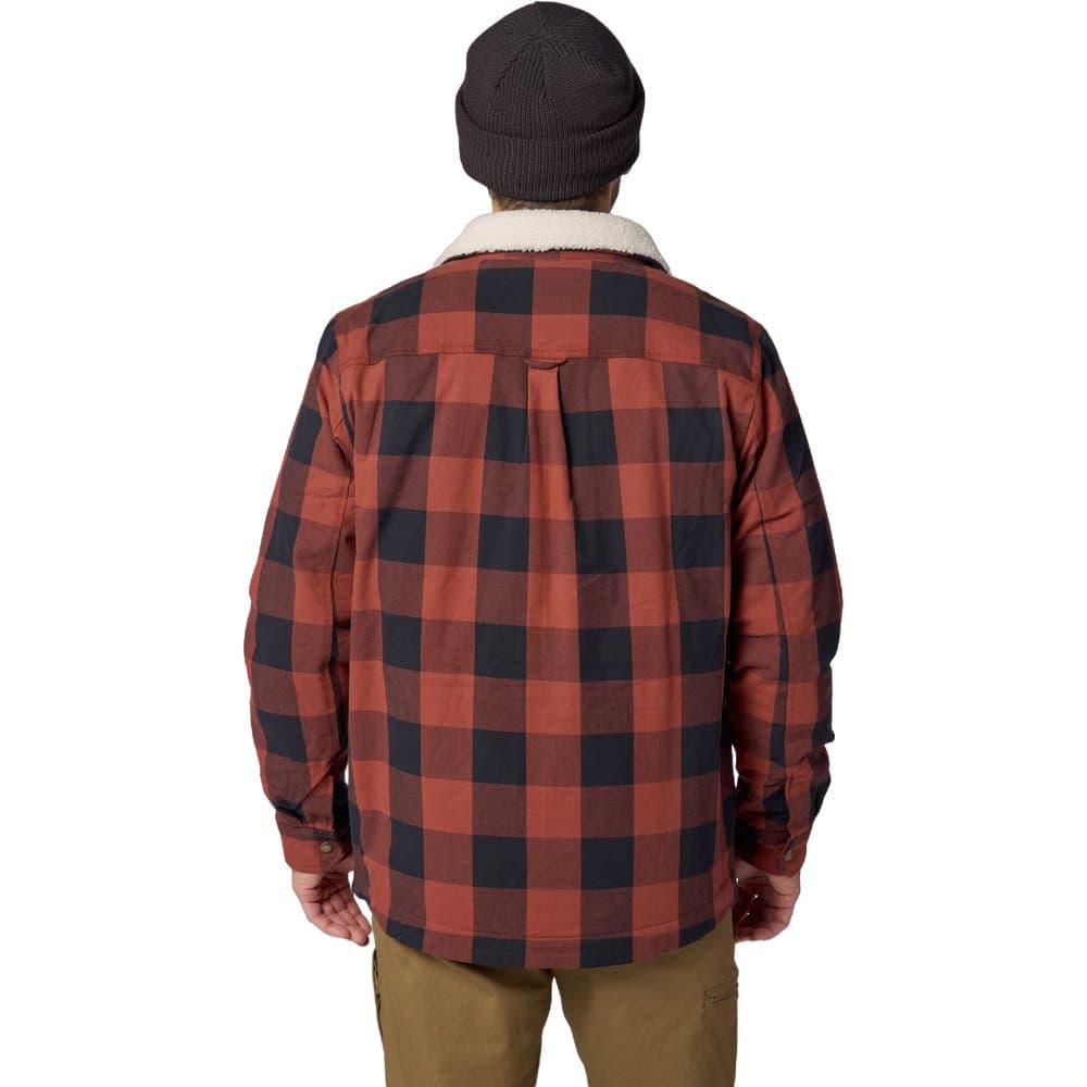 Hidden Peaks Shirt Jacket Pecan Buffalo Plaid, view: 3