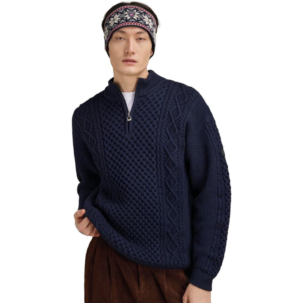 Garmisch Headband Navy Offwhite Raspberry, view: 2