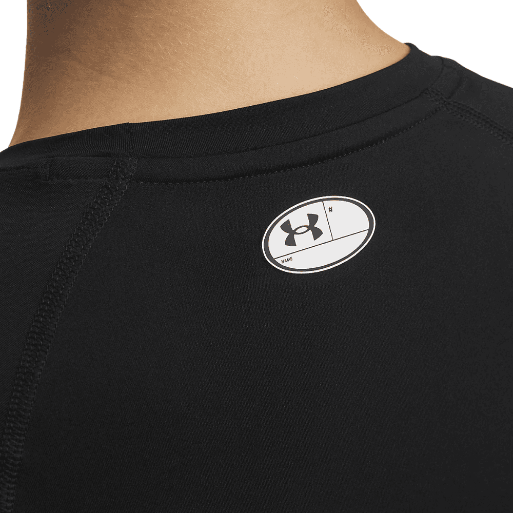 W's Heatgear Authentics Comp Long Sleeve Black, view: 2