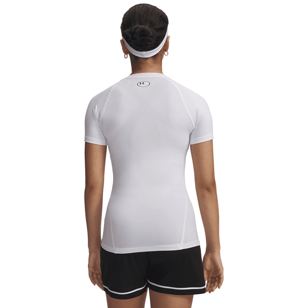 W's Heatgear Authentics Comp Short Sleeve White, view: 1