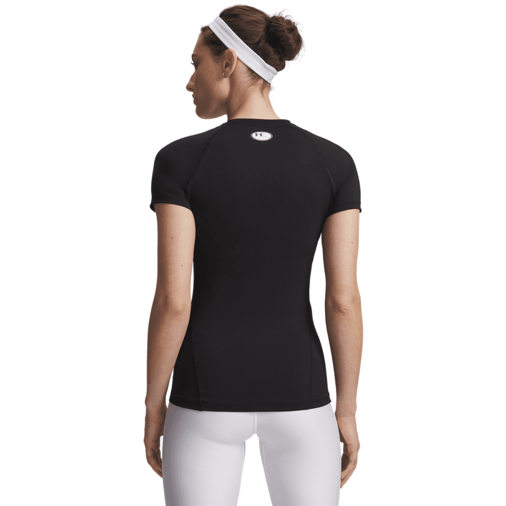 W's Heatgear Authentics Comp Short Sleeve Black, view: 1