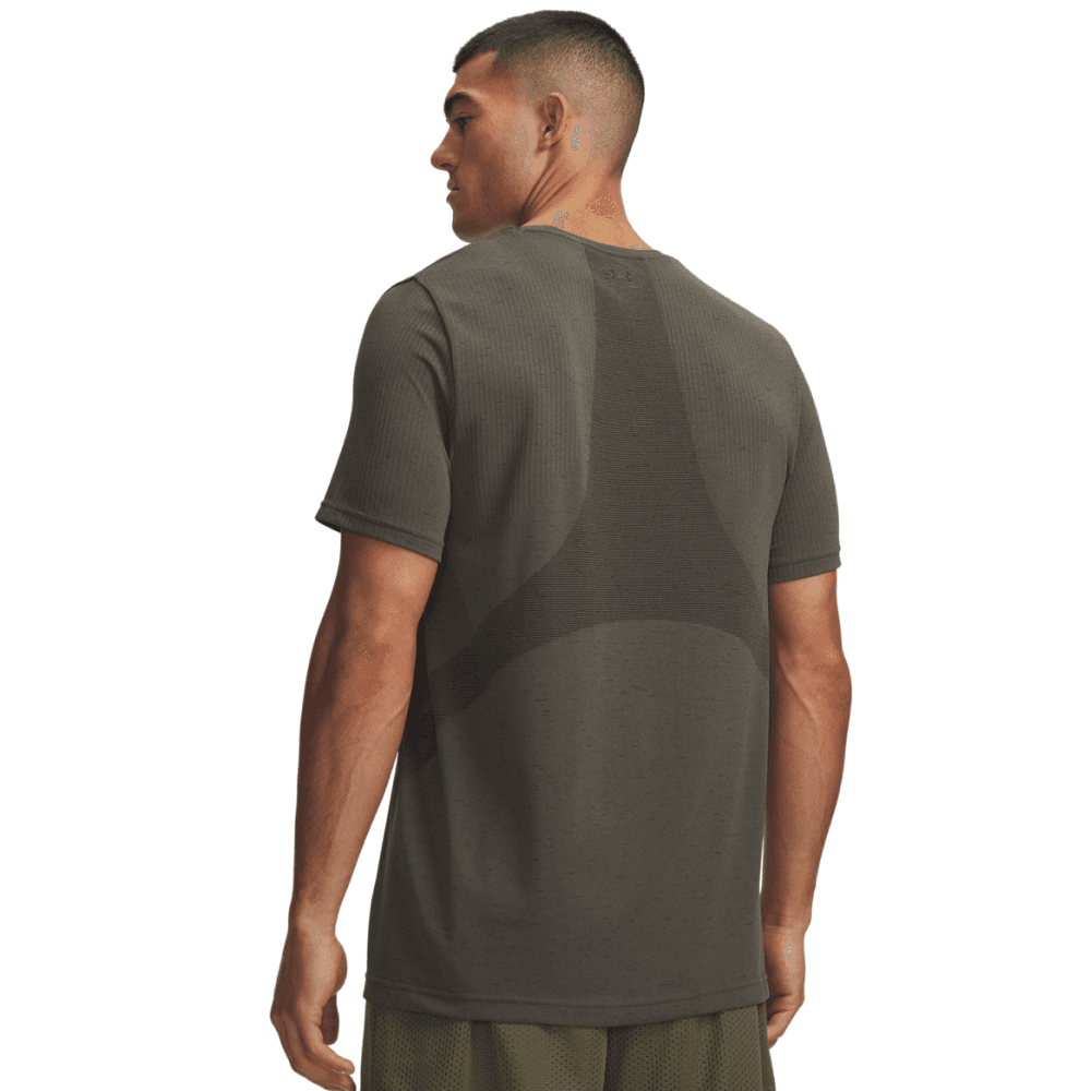 M's Vanish Seamless Short Sleeve Marine Od Green, view: 1