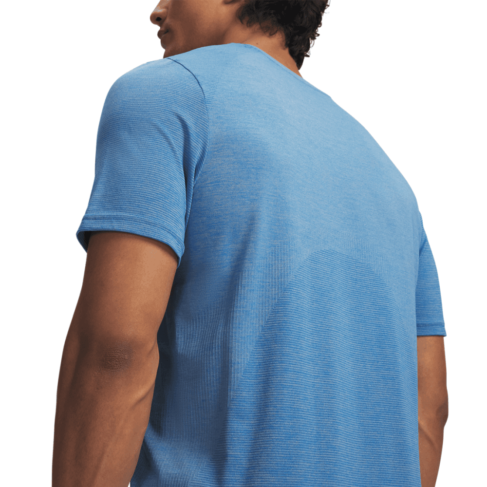 M's Vanish Seamless Short Sleeve Aegean Blue, view: 2