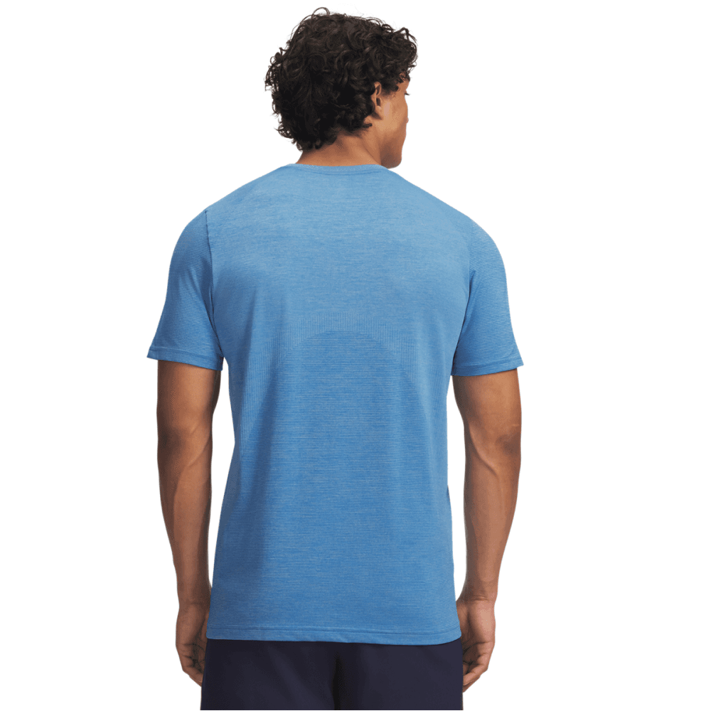 M's Vanish Seamless Short Sleeve Aegean Blue, view: 1
