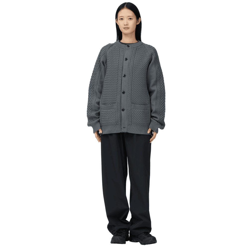 Water-Repellent Stretch Relaxed Pants Black, view: 2