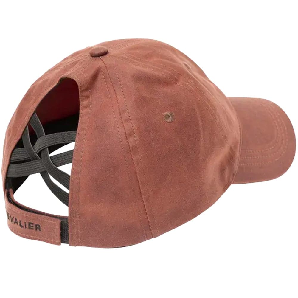 Becca Waxed Ponytail Cap Burgundy, view: 1