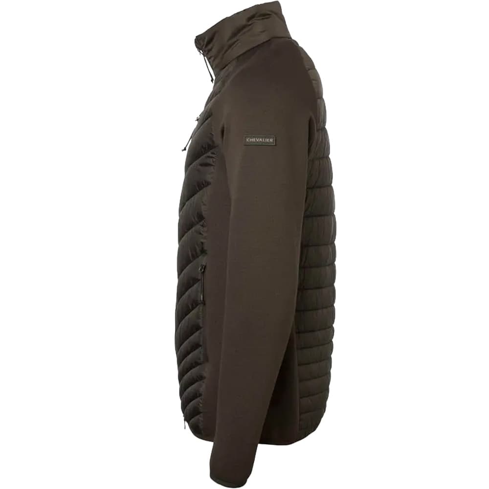 Hunter Hybrid Jacket Men Leather Brown, view: 2