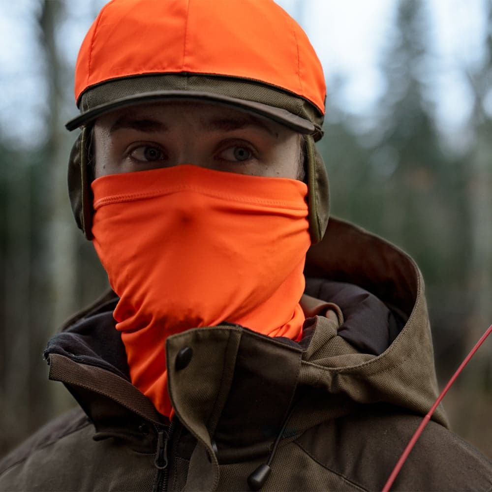 Spur Halsvarmer 2‑pakning Pine Green/Orange Blaze, view: 5