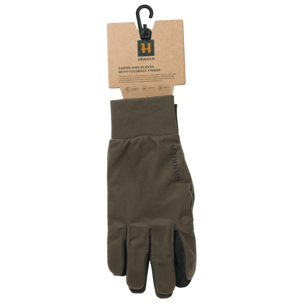 Garor HWS Hansker med Vikbar Finger Hunting Green, view: 1