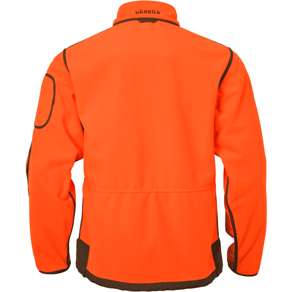 Kamko Blaze Rev. fleecejakke Orange Blaze/Willow Green, view: 1