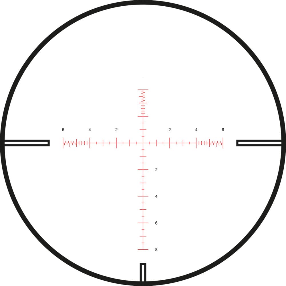 Vantage HD 30 SF 6-24x50 Mil Pro II Belyst, view: 2