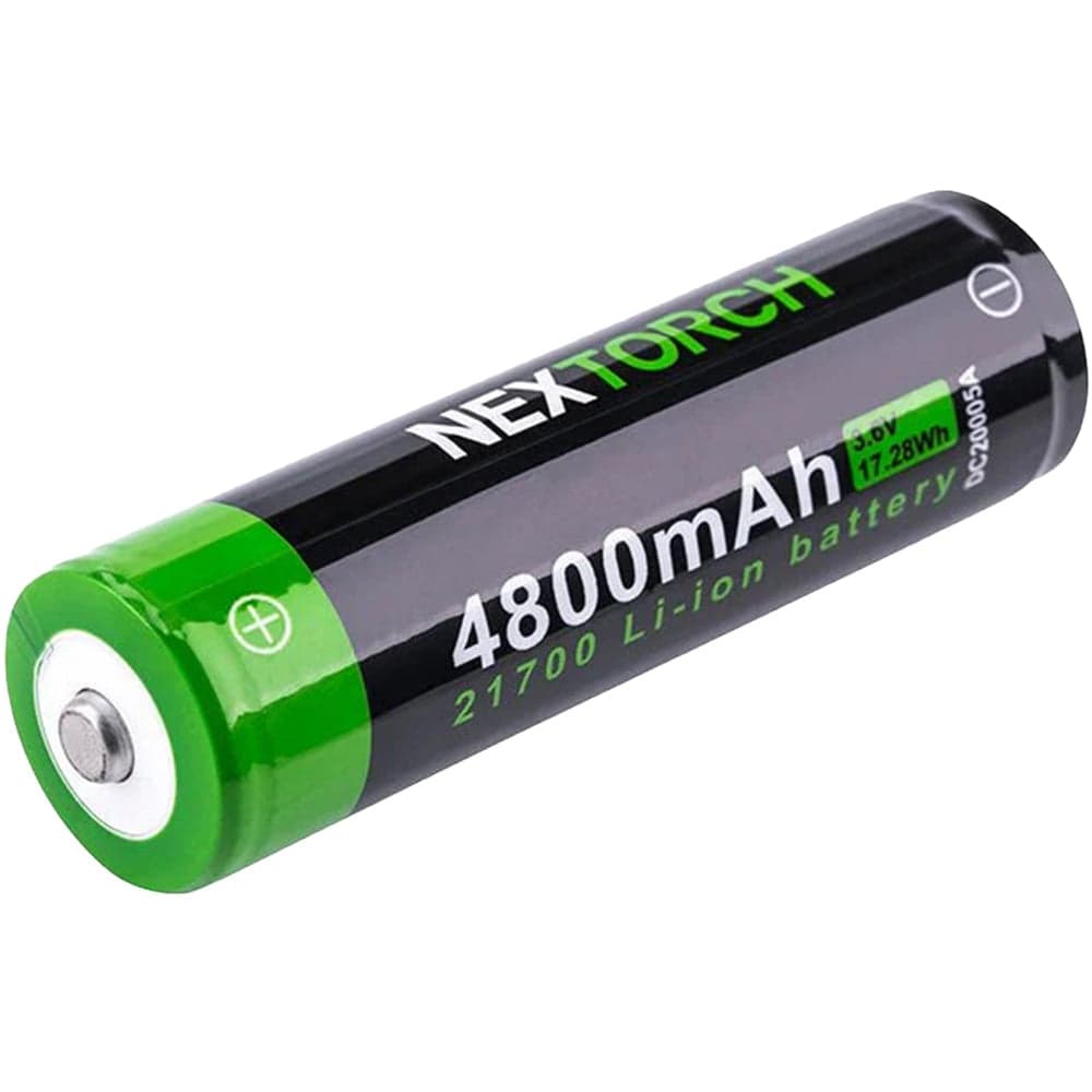 Oppladbart batteri 21700, 4800 mAh, innebygd ladeport Type-C, view: 0