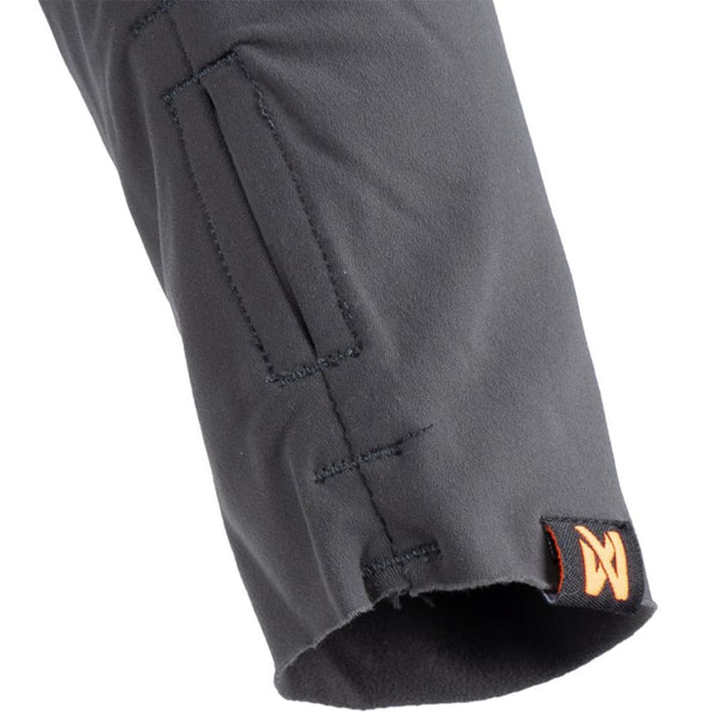 M's Canix Warm-Up Jacket Black/Orange, view: 2