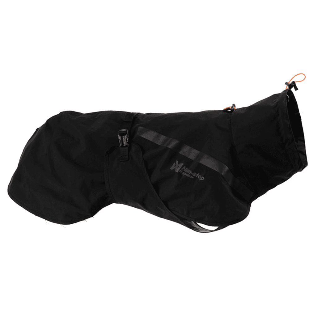Trekking Dog Raincoat 40-60 Black, view: 0