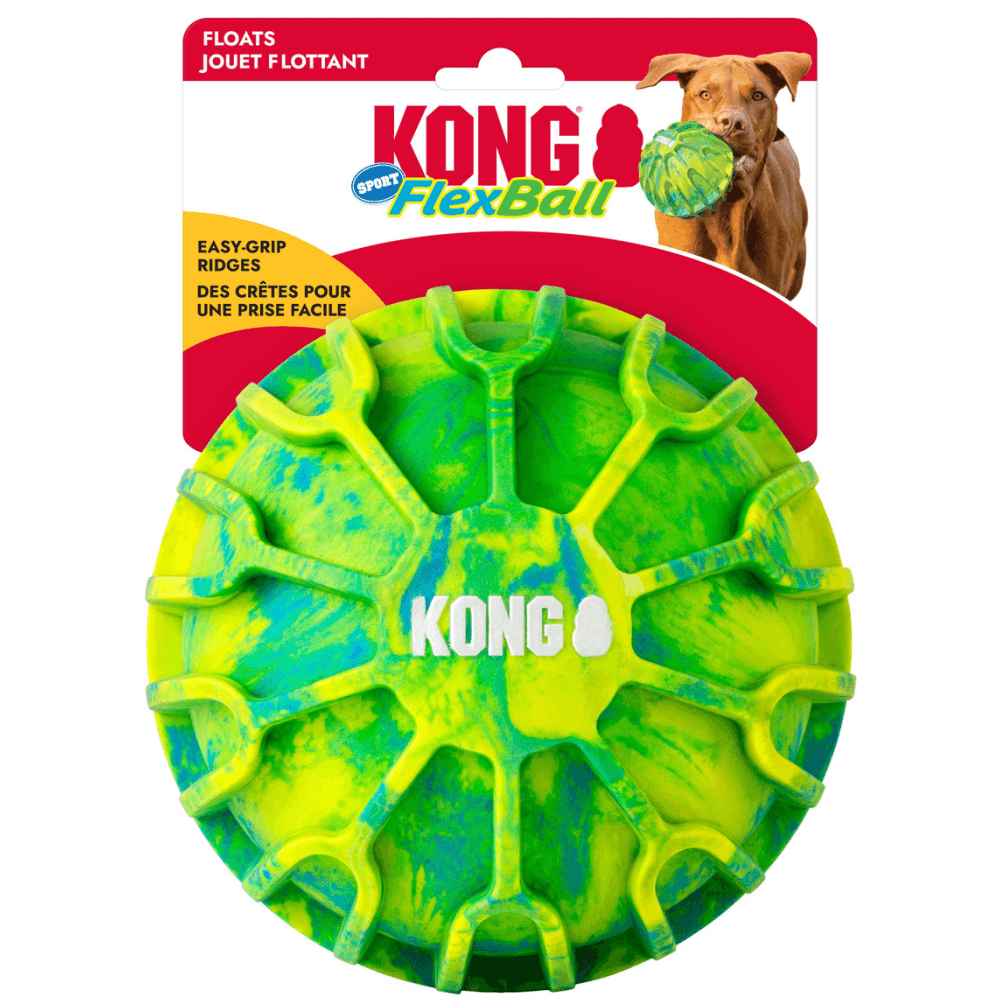 Flexball Sportball XL Ø18Cm Green/Yellow/Blue, view: 3