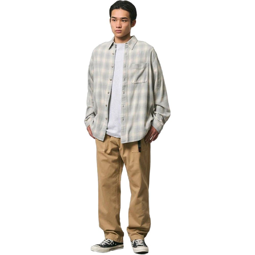 Piled Flannel Shirt Storm, view: 3