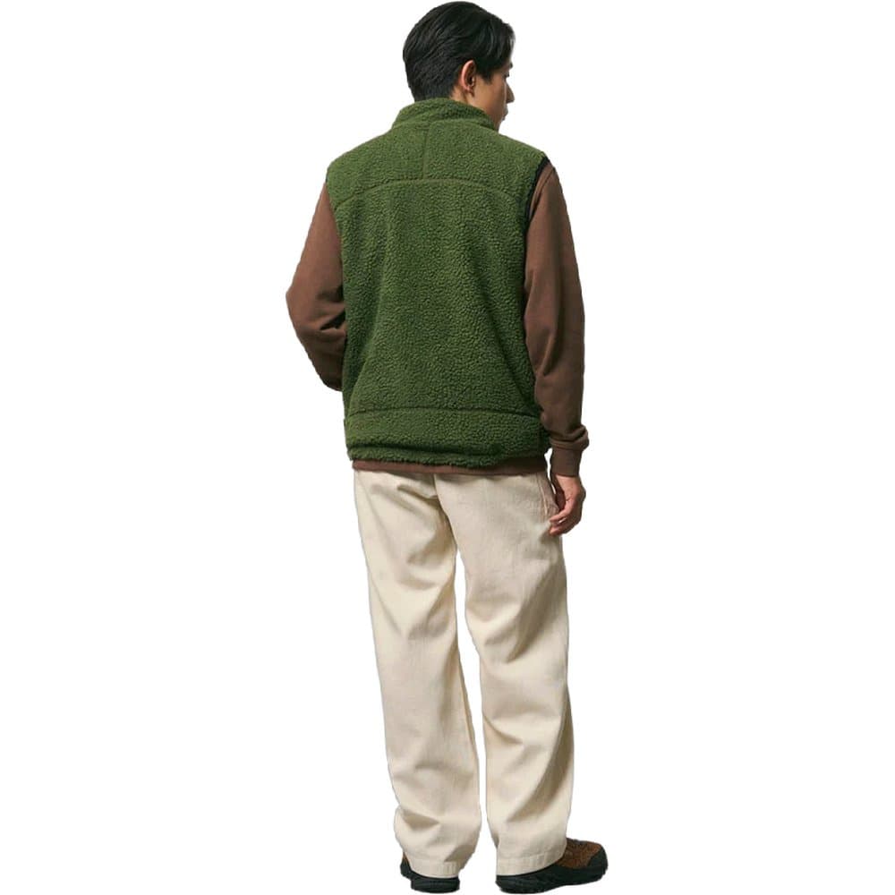 Reversible Sherpa Vest Olive/Navy, view: 5