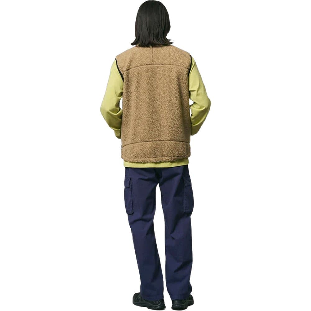 Reversible Sherpa Vest Beige/Tan, view: 5