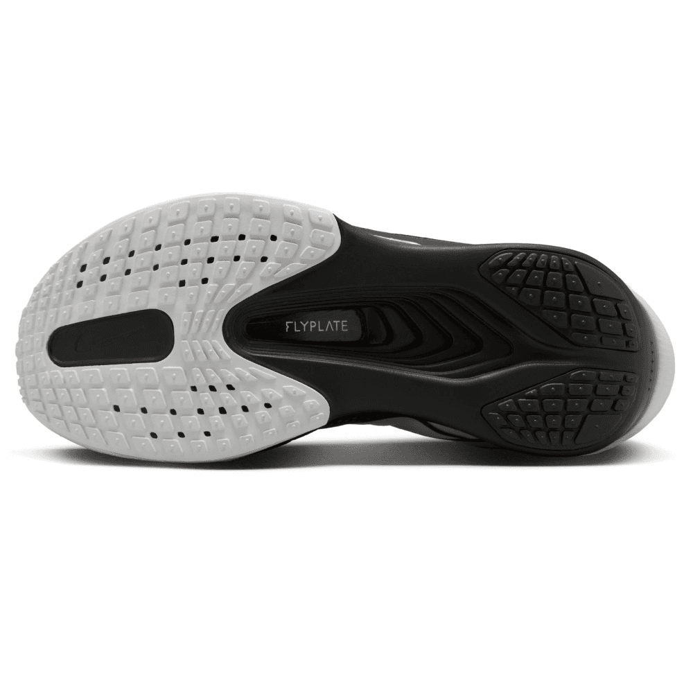 W's Zoom Fly 6 Road Racing Shoes White/Black-Smoke Grey-Metallic Silver, view: 5