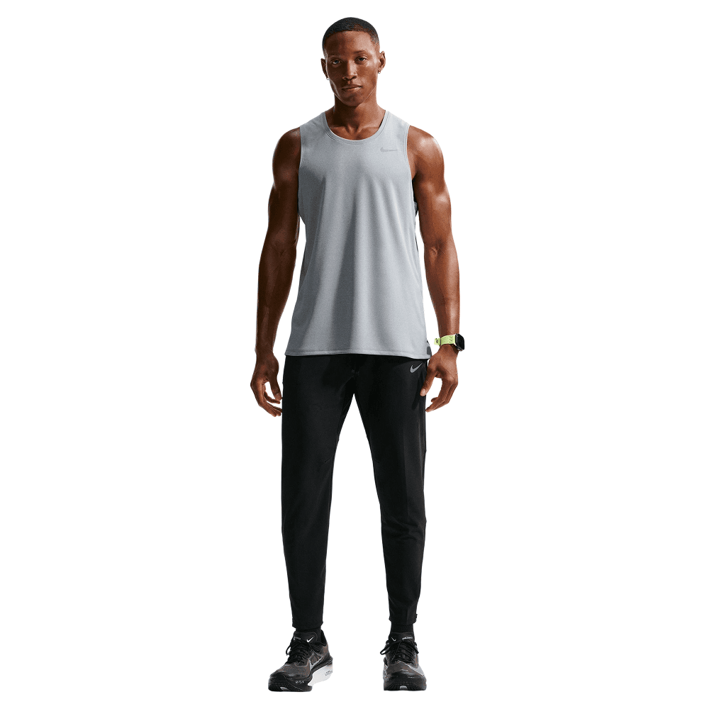 M's Stride Dri-Fit Woven Running Pants Black/Reflective Silv, view: 0
