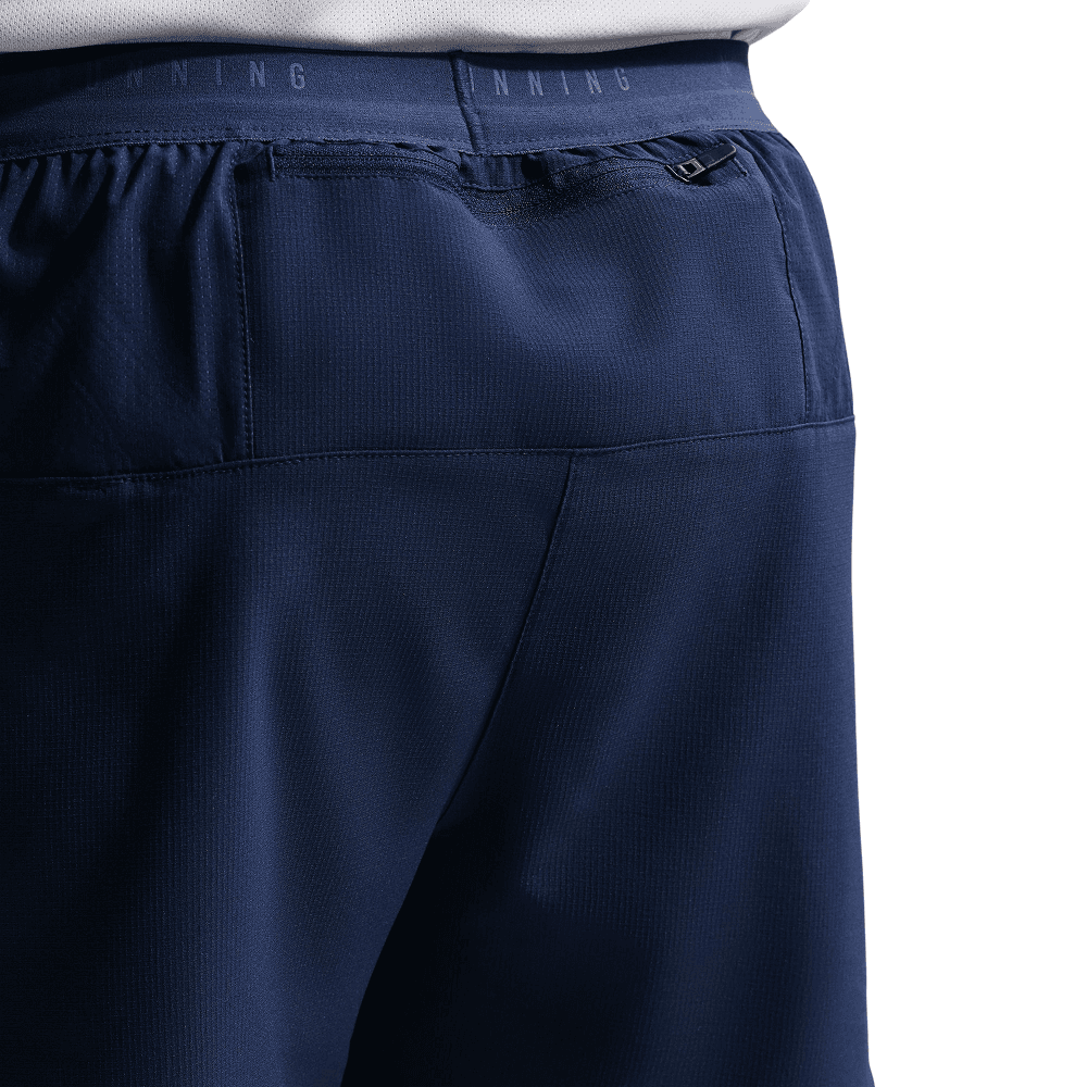 M's Stride Dri-Fit 5" Brief-Lined Running Shorts Midnight Navy/Reflective Silv, view: 3
