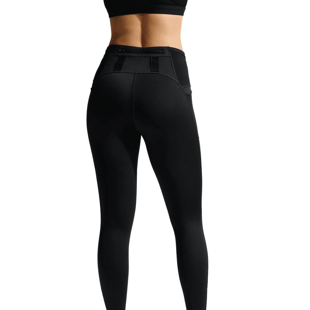 W's Acg Dri-Fit High-Waisted 7/8 Trail Running Leggings Black/Summit White, view: 3