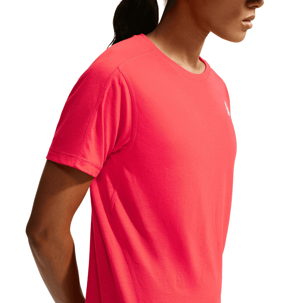 W's Acg Dri-Fit Short-Sleeve Trail Running Top Lt Crimson/Summit White, view: 1