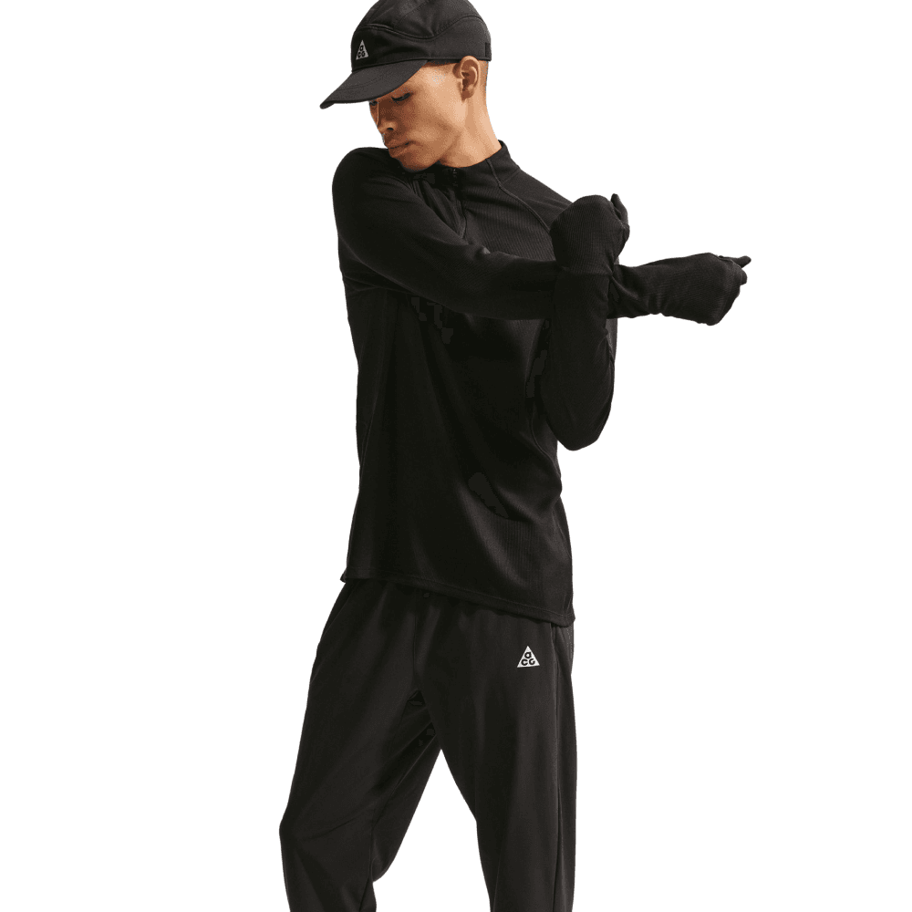 M's Acg "Dawn Range" Dri-Fit Trail Running Pants Black/Anthracite/Summit White, view: 4
