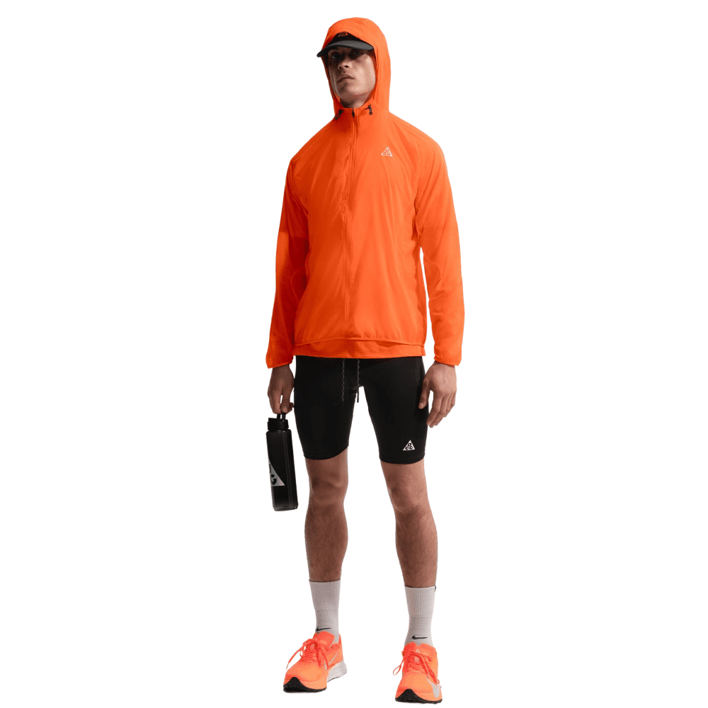 M's Acg "Lava Loops" Dri-Fit Adv 1/2-Length Trail Running Tights Black/Summit White, view: 0