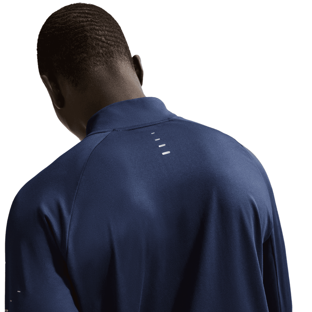 M's Stride Dri-Fit 1/4-Zip Running Top Midnight Navy/Reflective Silv, view: 1
