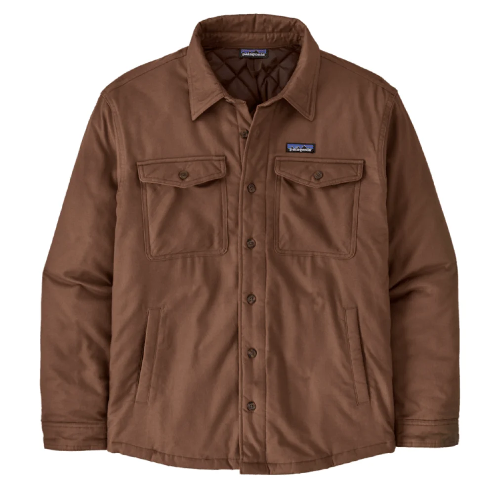 M's Lw Insulated Fjord Flannel Shirt Berm Brown, view: 0